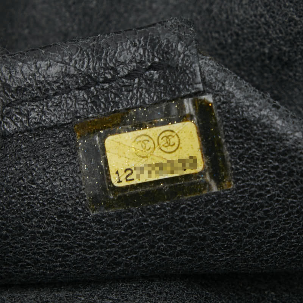 CHANEL Black Caviar Leather Tote Bag - Picture 13 of 15